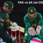 PAK vs SA 1st ODI Tickets