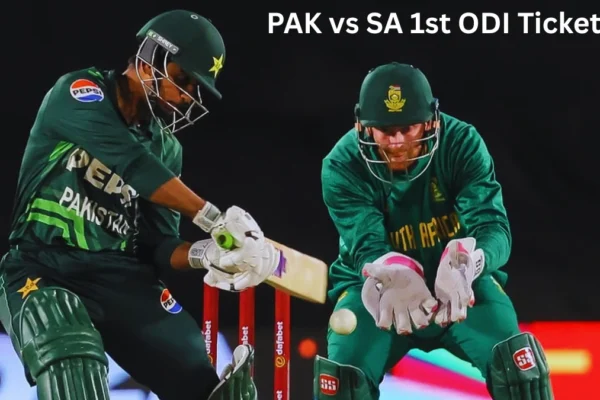 PAK vs SA 1st ODI Tickets