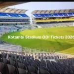 Kotambi Stadium ODI Tickets 2026
