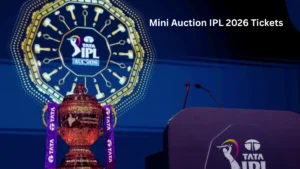 Mini Auction IPL 2026 Tickets