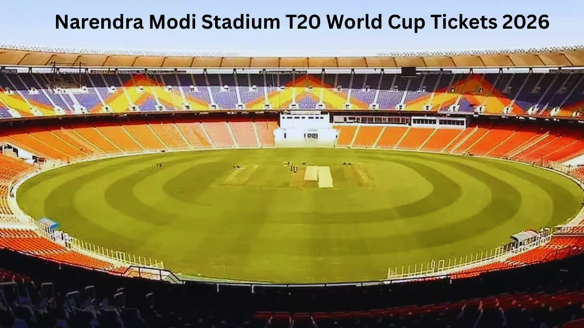 Narendra Modi Stadium T20 World Cup Tickets 2026