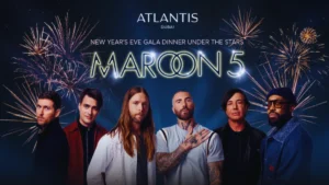 New Year’s Eve Gala Dinner Under The Stars Featuring Maroon 5 in Dubai