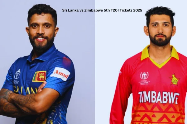 Sri Lanka vs Zimbabwe 5th T20I Tickets 2025