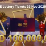 UAE Lottery Tickets 29 Nov 2025