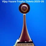 Vijay Hazare Trophy Tickets 2025–26