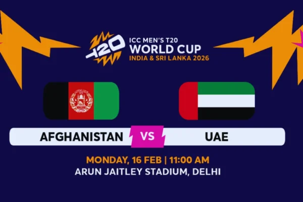 Afghanistan vs United Arab Emirates Tickets 2026