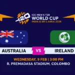 Australia vs Ireland Tickets 2026