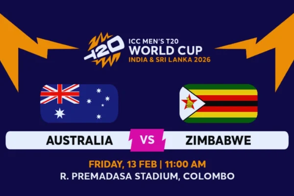 Australia vs Zimbabwe Tickets 2026