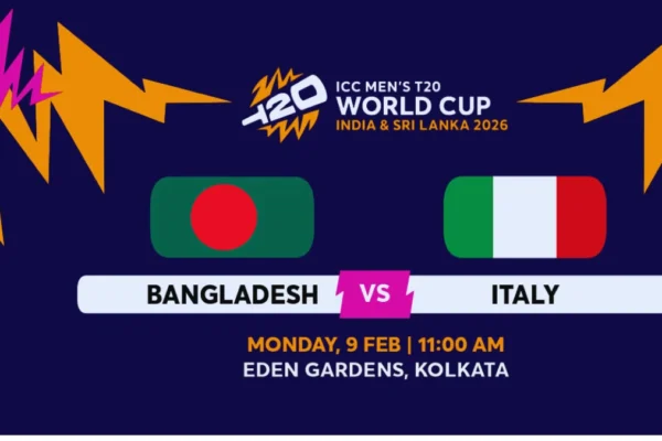 Bangladesh vs Italy Tickets 2026