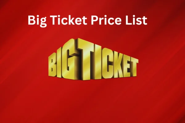 Big Ticket Price List