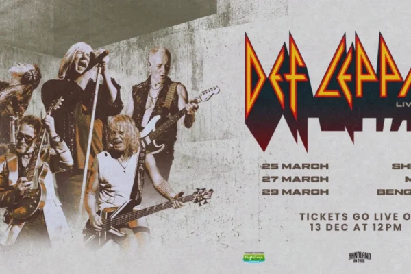 Def Leppard India Tour Tickets 2026