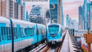 Dubai Metro New Year Timings 2026