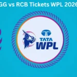 GG vs RCB Tickets WPL 2026
