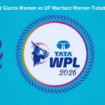 Gujarat Giants Women vs UP Warriorz Women Tickets 2026