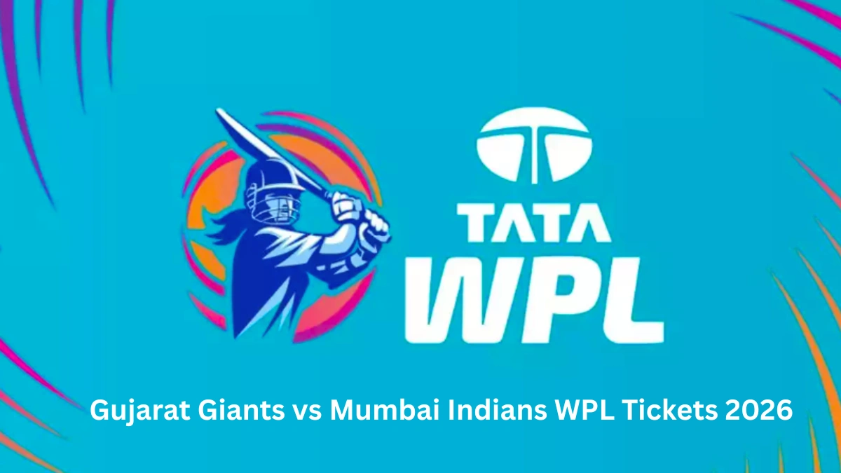 Gujarat Giants vs Mumbai Indians WPL Tickets 2026