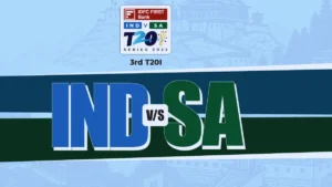 IND vs SA Dharamshala T20 Tickets