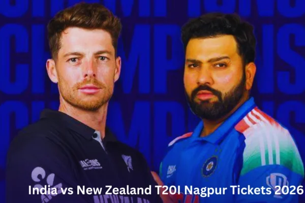 India vs New Zealand T20I Nagpur Tickets 2026