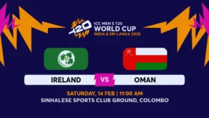 Ireland vs Oman Tickets 2026