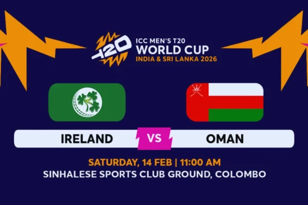 Ireland vs Oman Tickets 2026