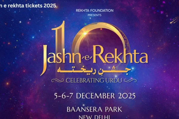 Jashn e rekhta tickets 2025