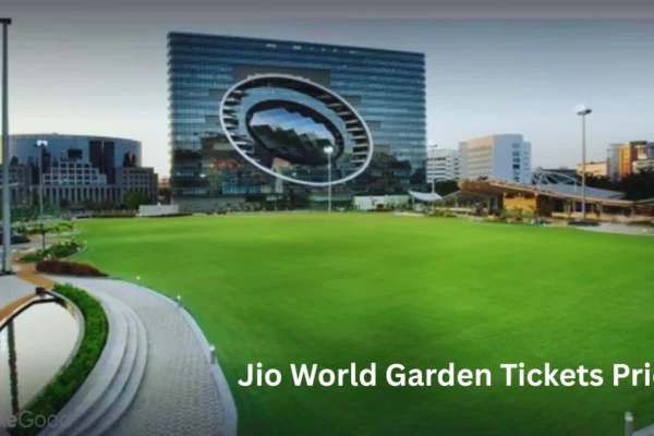 Jio World Garden Tickets Price