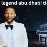 John legend abu dhabi tickets