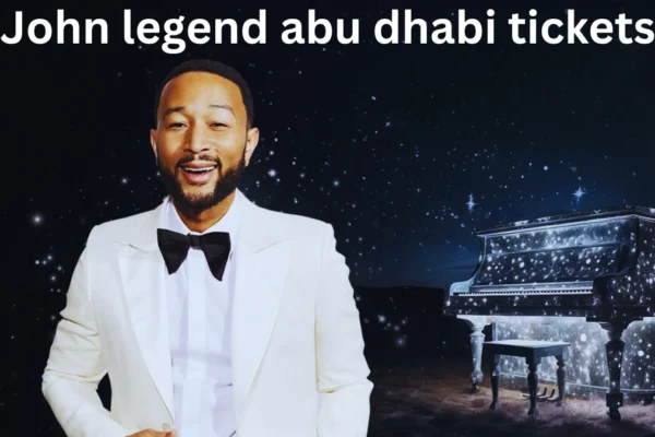 John legend abu dhabi tickets