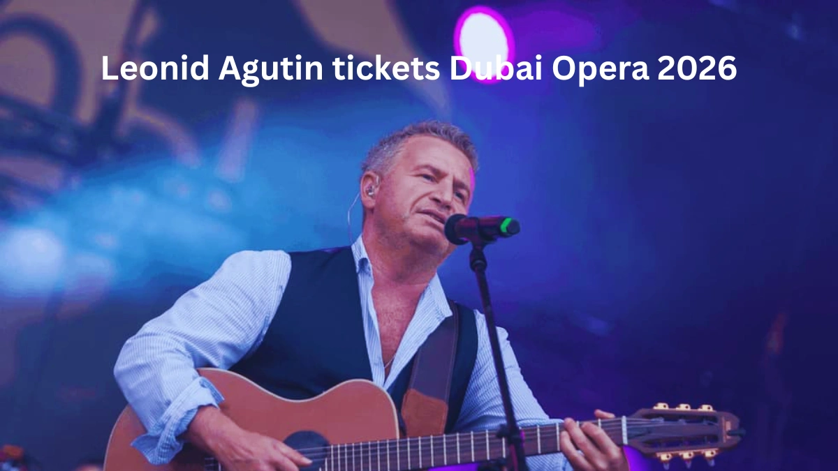 Leonid Agutin tickets Dubai Opera 2026