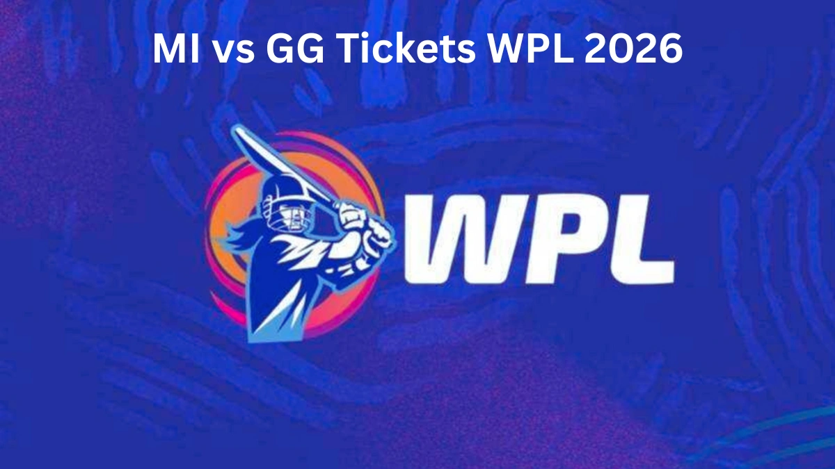 MI vs GG Tickets WPL 2026