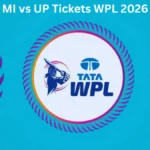 MI vs UP Tickets WPL 2026