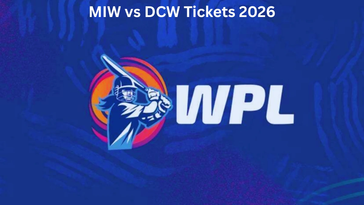 MIW vs DCW Tickets 2026