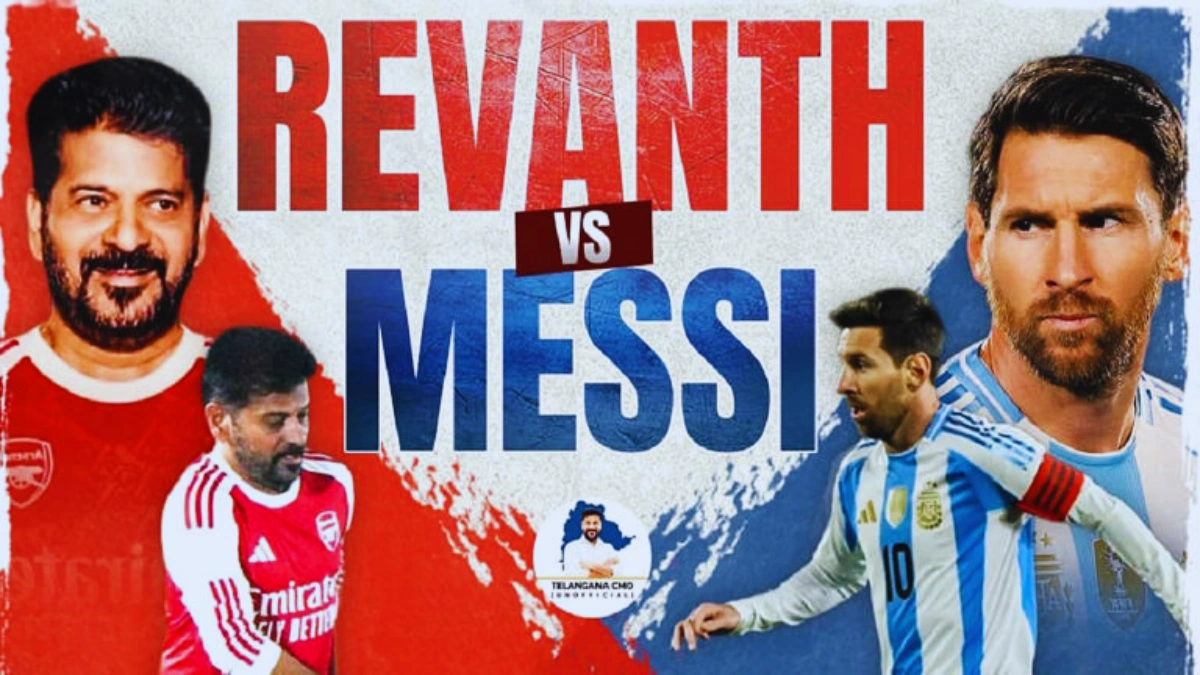 Messi vs Revanth Reddy Tickets 2025