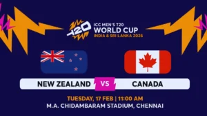 NZ vs CAN 2026 Tickets