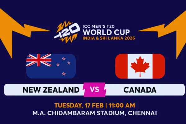 NZ vs CAN 2026 Tickets
