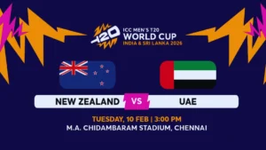 NZ vs UAE Tickets