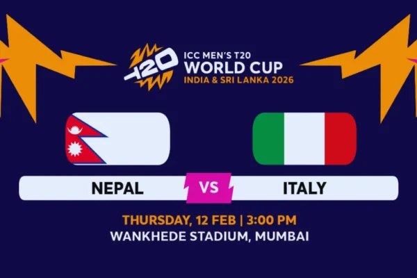 Nepal vs Italy Tickets 2026
