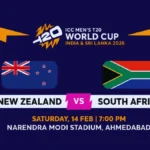 New Zealand vs South Africa 2026 Tickets