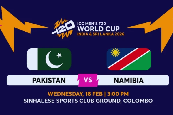 Pakistan vs Namibia Tickets