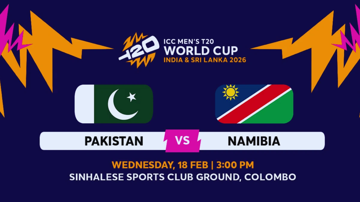 Pakistan vs Namibia Tickets
