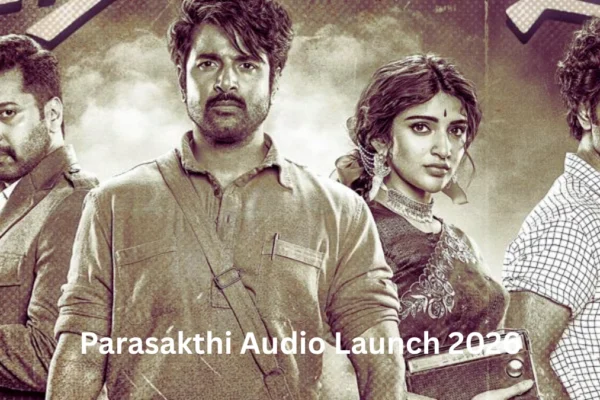 Parasakthi Audio Launch 2026