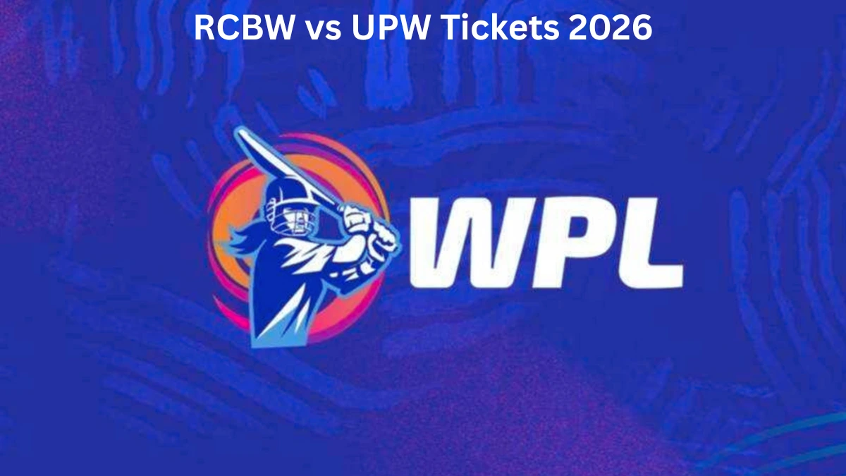 RCBW vs UPW Tickets 2026