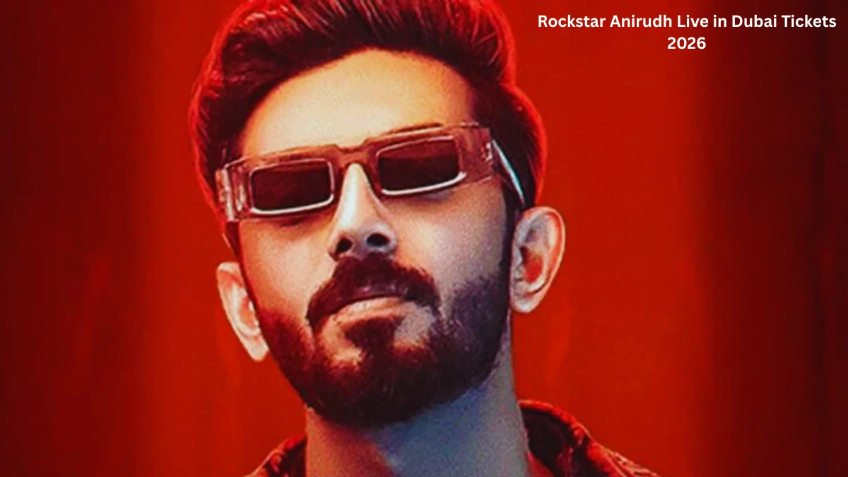 Rockstar Anirudh Live in Dubai Tickets 2026