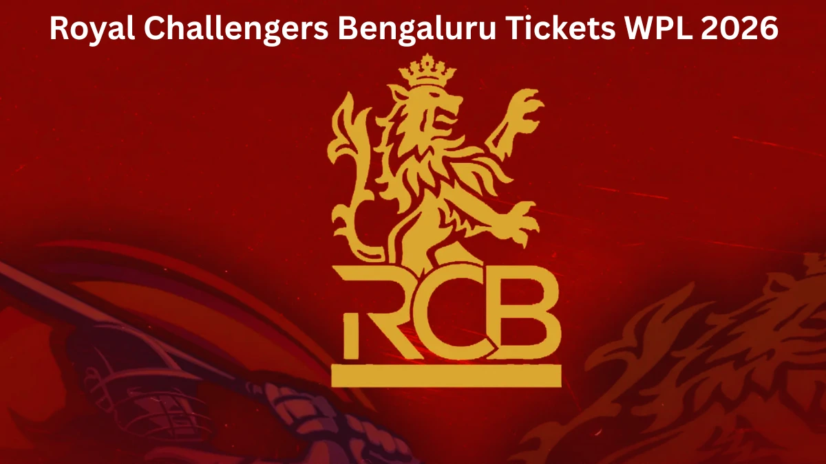 Royal Challengers Bengaluru Tickets WPL 2026