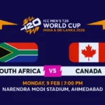 South Africa vs Canada Tickets 2026