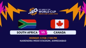 South Africa vs Canada Tickets 2026