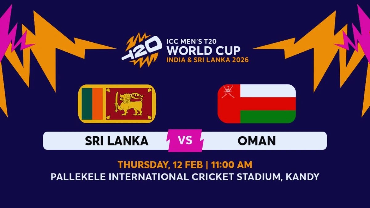 Sri Lanka vs Oman Tickets 2026
