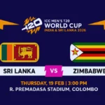 Sri Lanka vs Zimbabwe Tickets