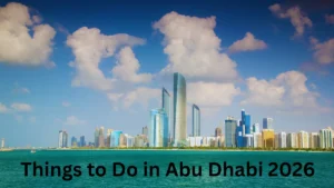 Things to Do in Abu Dhabi 2026