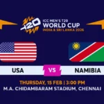 United States of America vs Namibia Tickets