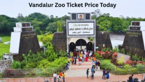 Vandalur Zoo Ticket Price Today